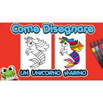 Come Disegnare un Unicorno Marino