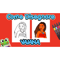 Come disegnare Vaiana