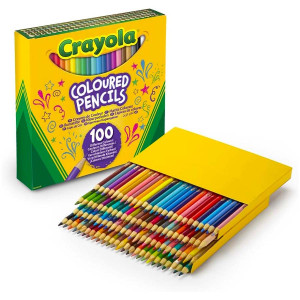CRAYOLA Set con 100 Matite Colorate