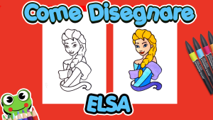 Come disegnare Elsa - Frozen
