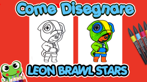 Disegnare Leon di Brawl Stars