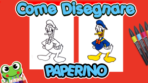 Come disegnare Paperino