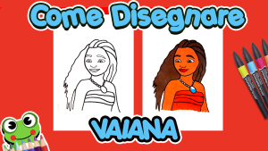 Come disegnare Vaiana
