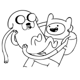 Adventure Time - Jake e Finn