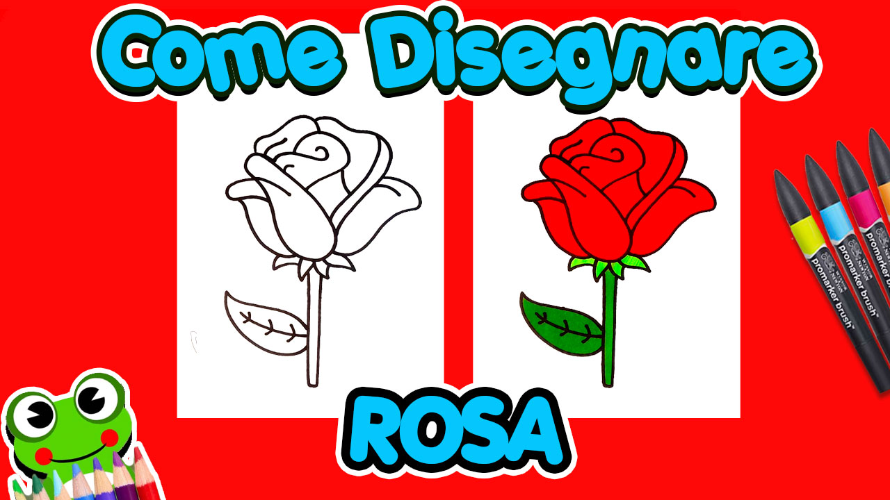 Disegno Passo Dopo Passo Rose Per Bambini 82 Idee Su Disegni In